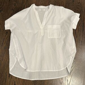 Madewell XS white blouse